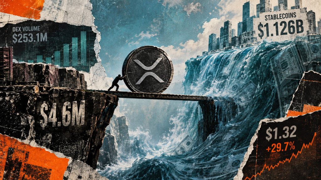 XRP’s 30% monthly rebound meets a $4.6 million liquidity trial inside XRPL’s $1.1 billion stablecoin boom XRP's 30% monthly rebound meets a $4.6 million liquidity trial inside XRPL's $1.1 billion stablecoin boom