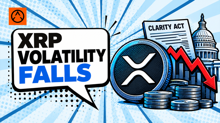 XRP Volatility Falls as CLARITY Act and Fed Decision Loom XRP Volatility Falls as CLARITY Act and Fed Decision Loom