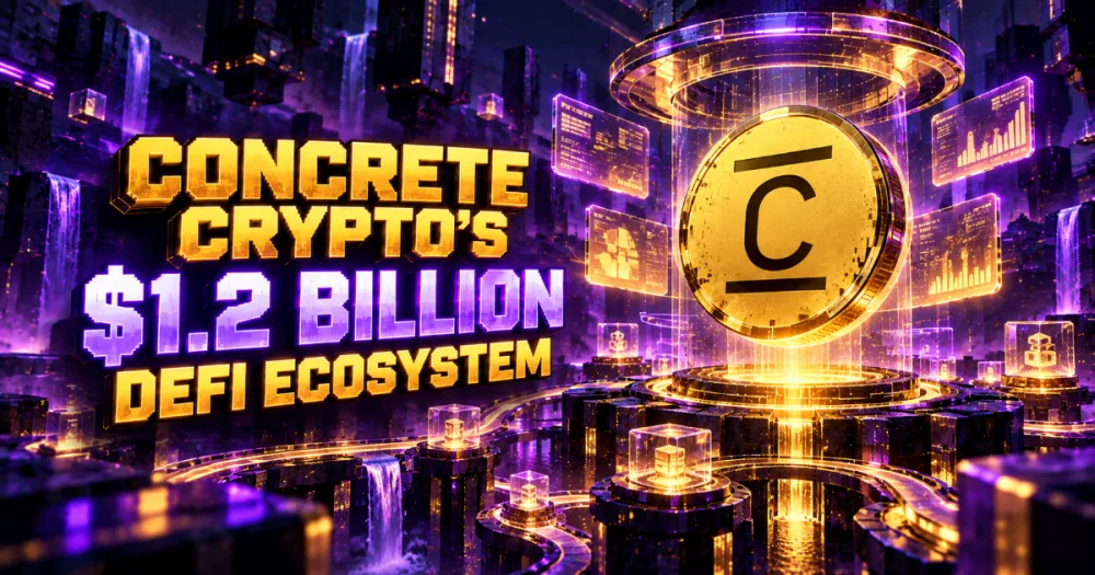 Concrete Crypto’s $1.2 Billion DeFi Ecosystem
