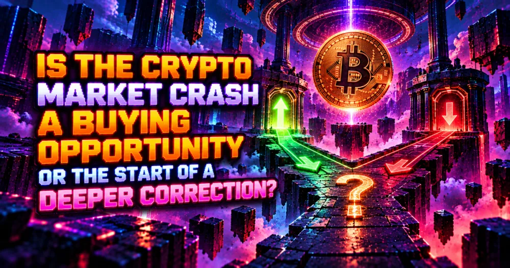 Is the Crypto Market Crash a Buying Opportunity or the Start of a Deeper Correction?