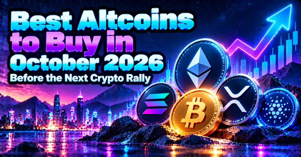 Best Altcoins to Buy in October 2026 Before the Next Crypto Rally Best Altcoins to Buy in October 2026 Before the Next Crypto Rally
